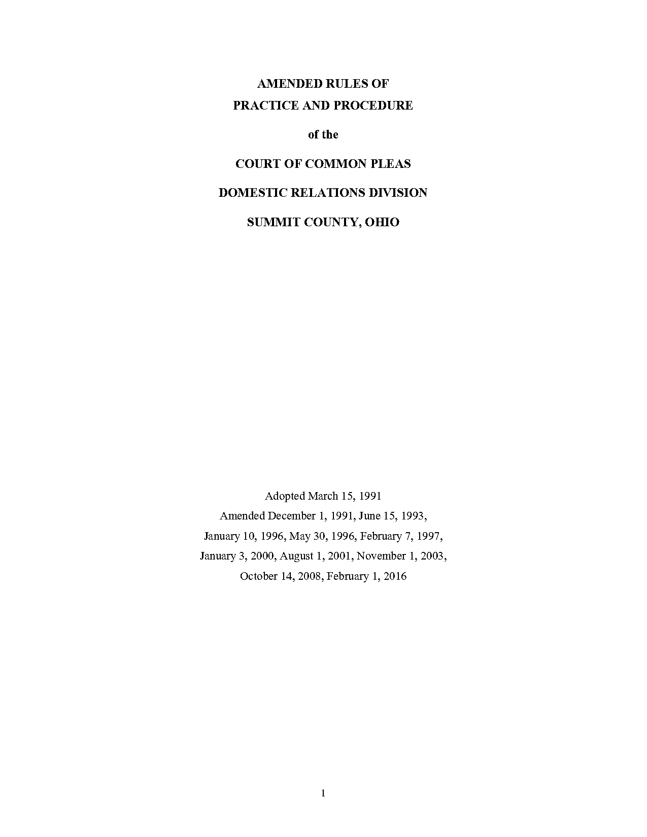 summit county ohio divorce court records